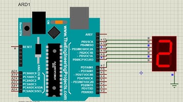Arduino Bangla tutorial : How to setup seven segment display on the arduino  by using proteus.
