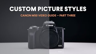 Custom M50 Picture Styles for Color Grading / Canon M50 Video Guide / Part Three screenshot 3