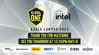 ESL One Kuala Lumpur 2023 - Stream A Day 1