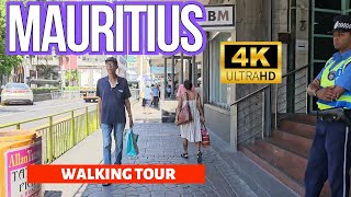 Mauritius Walking Tour  Exploring Port Louis [ 4K HDR  60 fps ]