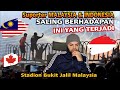 Aksi Suporter Malaysia dan Indonesia Saat Bertemu di dalam Stadion Bukit Jalil Malaysia Reaction