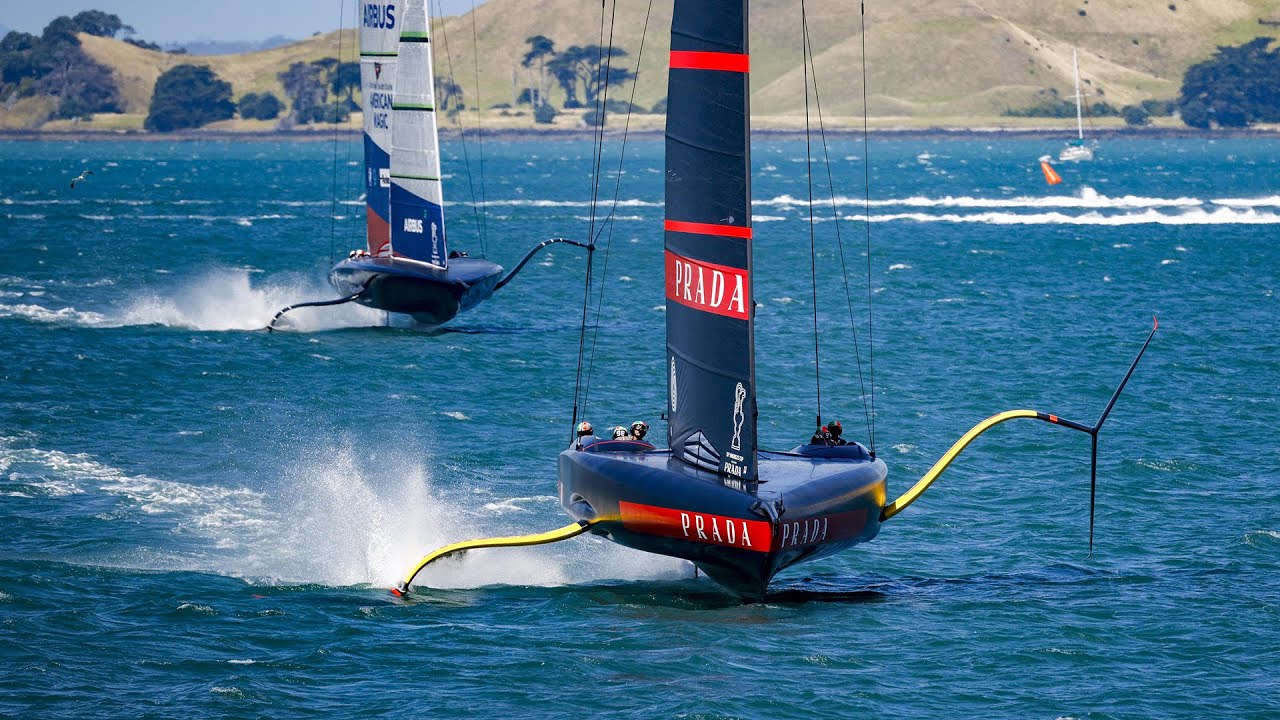 Prada Cup Semifinal Races: Day 1