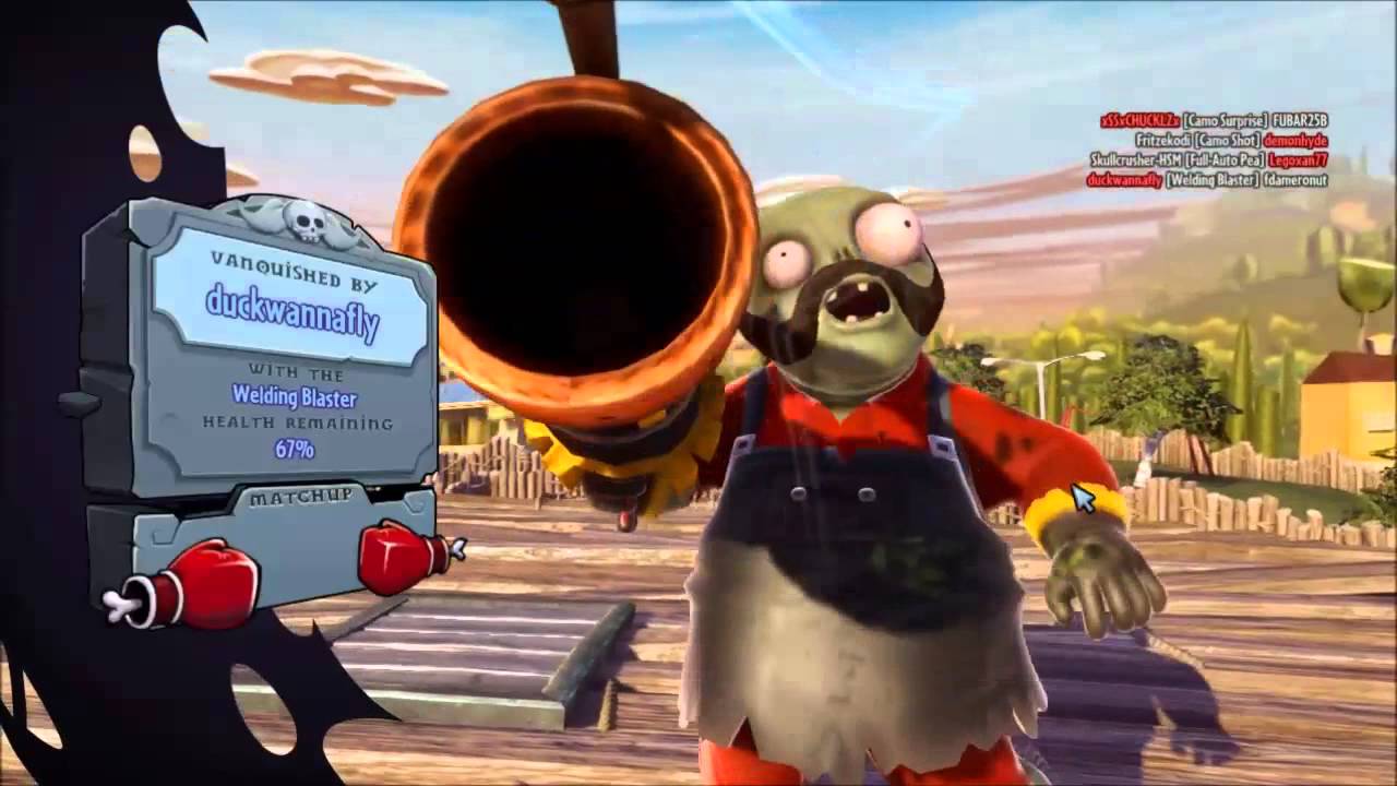 plants vs zombies garden warfare peashooter review - YouTube
