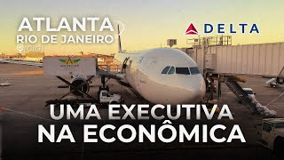 Returning to Brazil with PLUS COMFORT Delta Airlines ATL-GIG EP