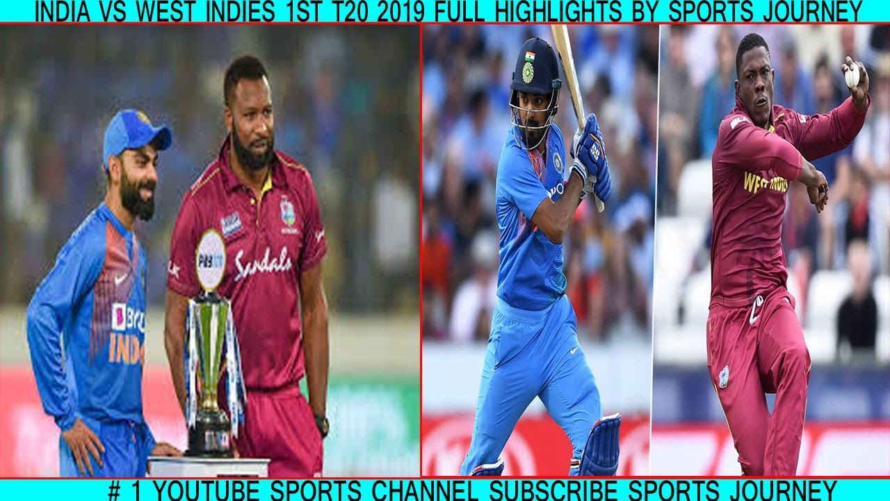 India Vs West Indies 1st T20 2019 Full Highlights  YouTube