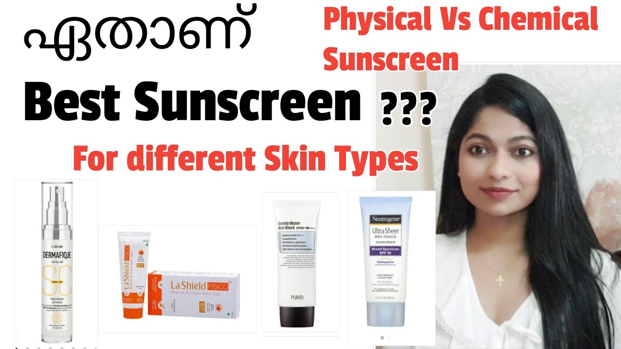 Best Sunscreens For Indian Skin Why To Use Sunscreen Types of