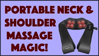 VeagleFly Shiatsu Neck & Shoulder Massager -- REVIEW