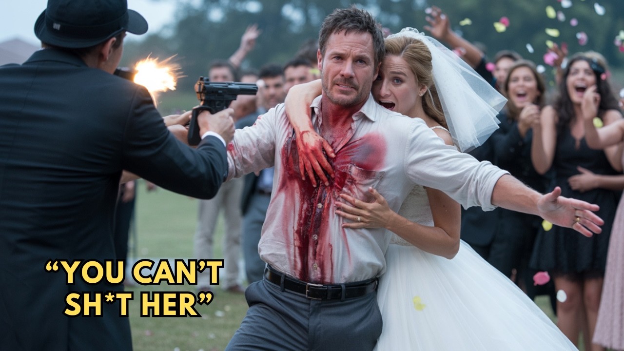 Single Dad Took a Bullet Saving a Bride on Her Wedding Day—Moments Later, The Groom Fell on His Knee