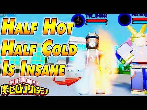 Half Hot Half Cold Is Insane Boku No Roblox Remastered Youtube - boku no roblox remastered 56 half hot half cold revamp à¸¡ à¸ªà¸ à¸¥