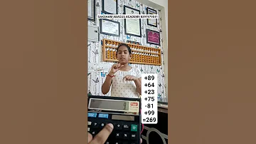 Finger Abacus 2 Digits Addition Subtraction Practice Video Learn Maths Education Shorts Yt 