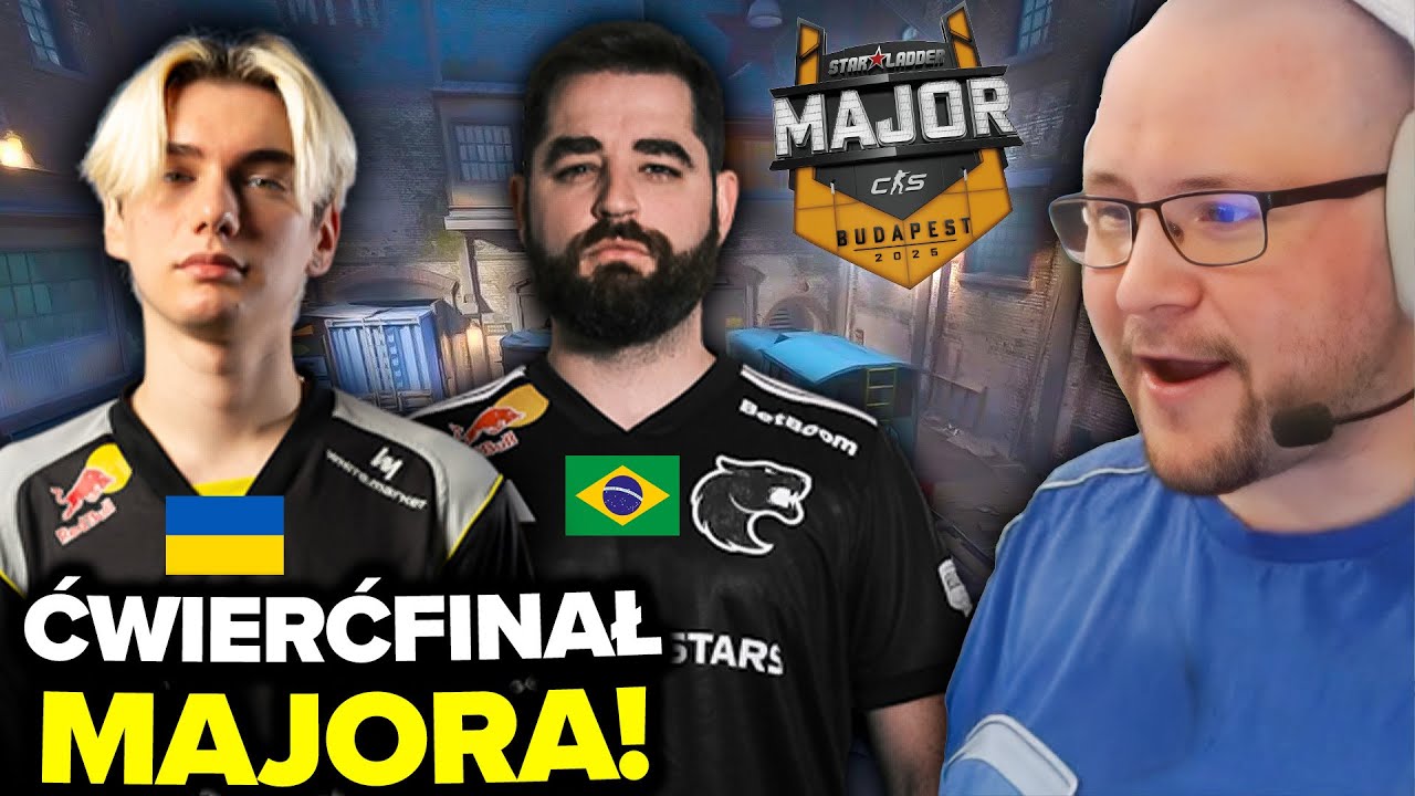 NaVi vs FURIA w ĆWIERĆFINALE MAJORA! | Starladder Budapest 2025