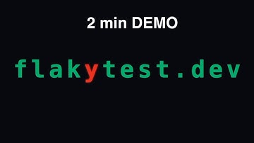 2 minute demo of my test management project
