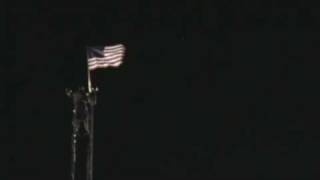 Raising of the flag July 4th