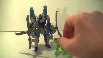 Kapow! Toys Presents... Powercore Combiners Searchlight and Backwind