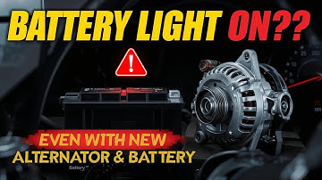 Battery Light ON with New Alternator and Battery? | Causes & Fix Explained!