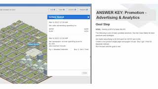 Famous Case Simulations New Tool: Comparing a Student's Simulation to the Sample Solution Wealth