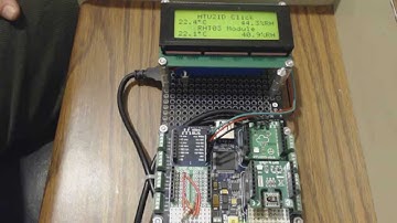 HTU21D Click Demo for MikroBusNet