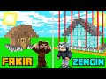 FAKİR GÜVENLİ EV VS ZENGİN GÜVENLİ EV! 😱 - Minecraft