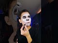 Last minute halloween makeup  fyp halloweenmakeuplook