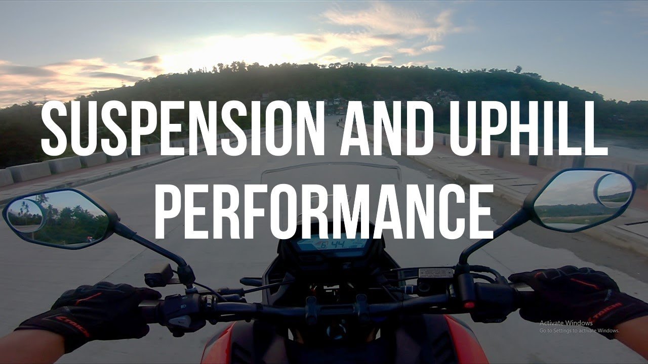 Suspension and Uphill Performance HONDA CB150X RAW SOUND YouTube