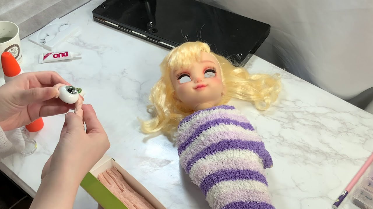 ИНДИВИДУАЛЬНАЯ ПЕРЕКРАСКА КУКЛЫ 7 _Перекраска куклы Дисней Тинкербелл | СПОСОБ A