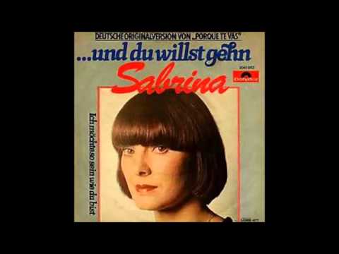Sabrina... und du willst gehn