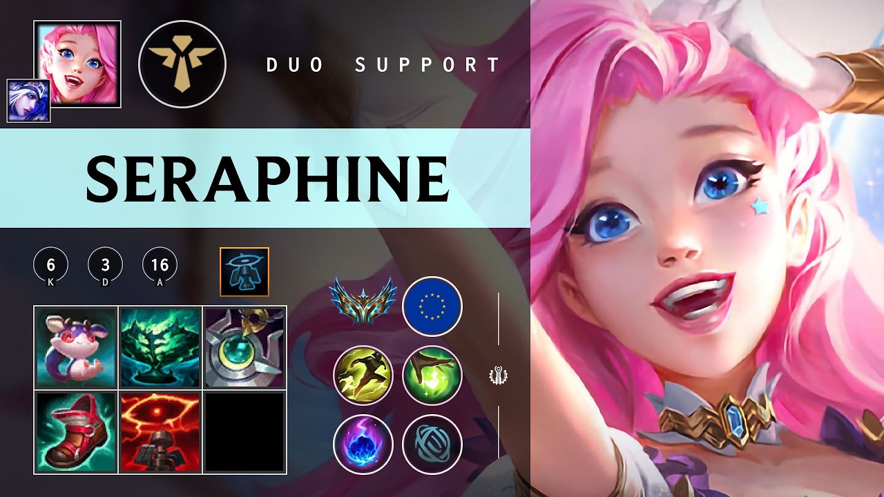 Seraphine Support vs Thresh - EUW Challenger Patch 26.05