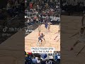 PAOLO TOUGH SPIN INTO THE SLAM 😤🔥 #nba #shorts #foryou #fyp #viral