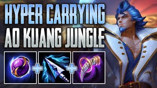 MAKING PLAYS! Ao Kuang Jungle Gameplay (SMITE Ranked Conquest)