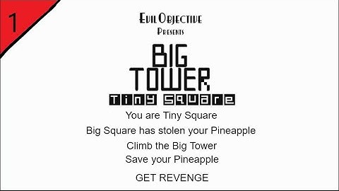 CoolMathGames Big Tower, Tiny Square Playthrough.