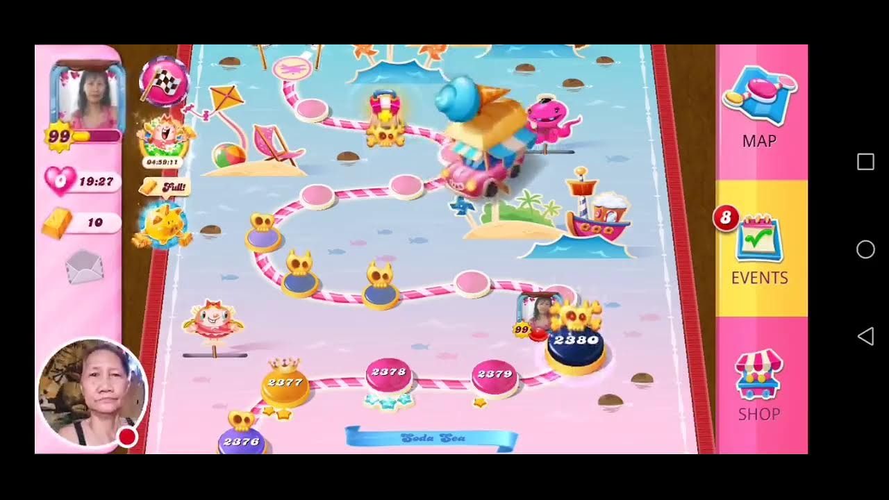 Candy Crush Lvl Up. 2,380