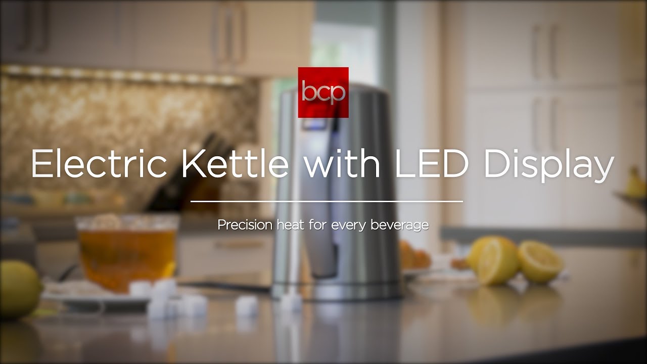 products of glycolysis SKY5322 1.7L 1500W Electric Kettle W/ LED Display