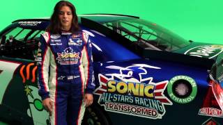 Sonic & All-Stars Racing Transformed Danica Patrick BTS Trailer (HD)