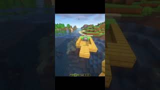Minecraft Motor Boat! 🛶 (Yara Yara Ya Phonk) #minecraft #shorts