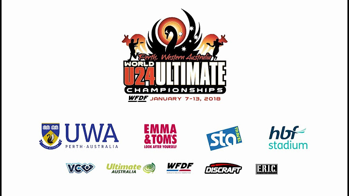WFDF World Under 24 Ultimate Championship: Men's Final - Italy v. USA