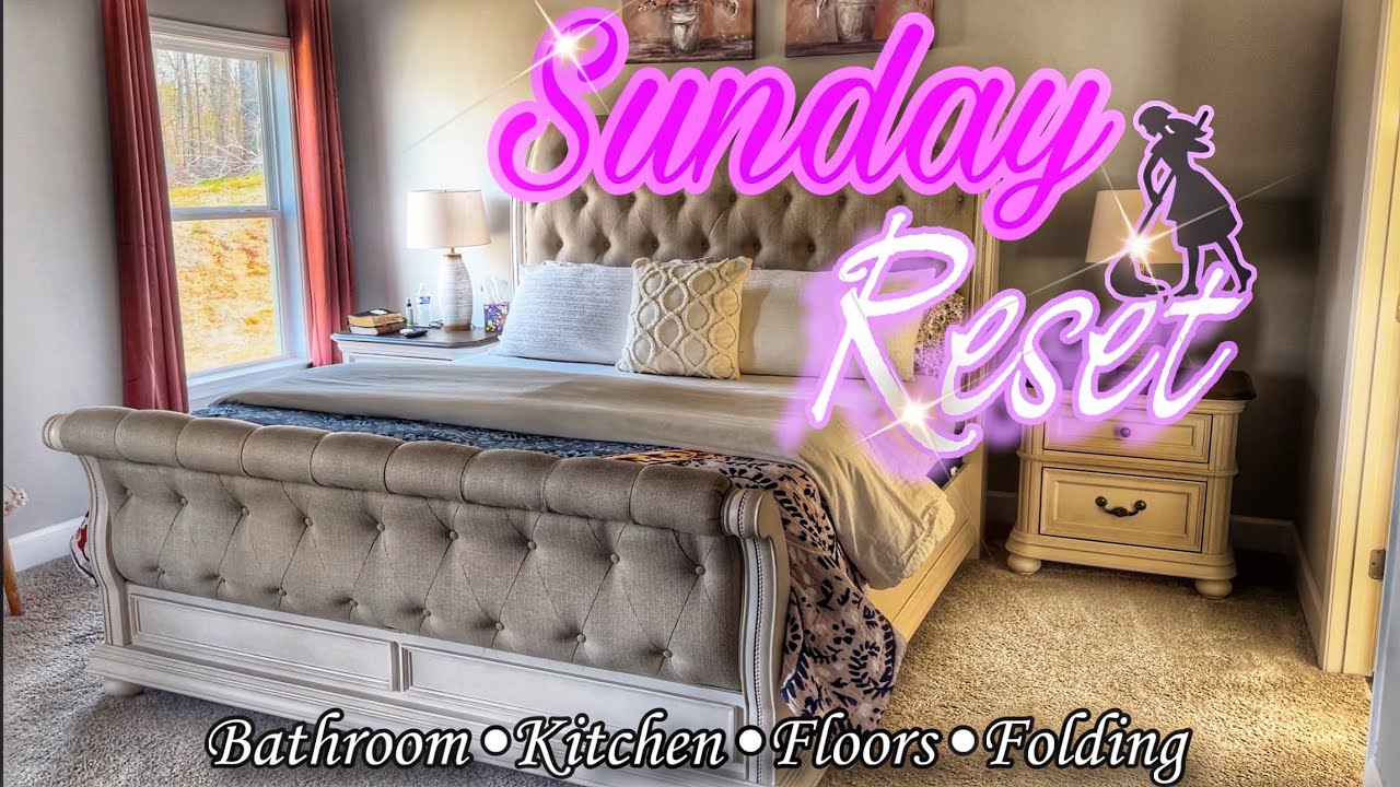 HOW TO KEEP A CLEAN HOME//SUNDAY RESET//CLEANING MOTIVATION