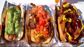 Street food, fast food and diners in hollywood, california