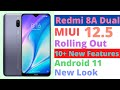 redmi 8a dual miui 12.5 update | redmi 8a dual miui 12.5 update features | redmi 8a dual new update