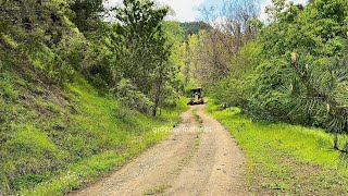 How the Deere 670 Grader Repaired Green Roads #grader #motorgrader #johndeere