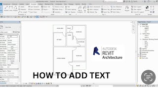 How to add text in revit || Revit Architecture || Malayalam Tutorial