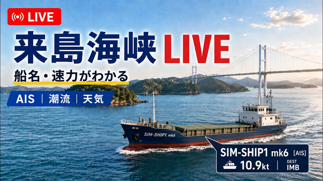 Kurushima Strait near Imabari Port