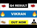 Vikran Engineering Q4 Results 2026 | Vikran Engineering Results Today | Vikran Engineering Share 