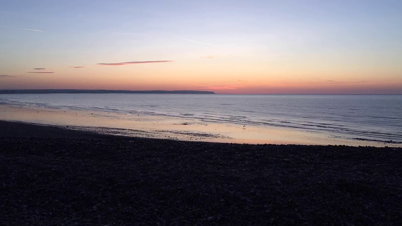 😍AWESOME timelapse reverse footage of a sunrise over Pevensey bay🌅
