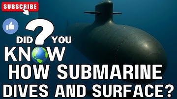 Hoe onderzeeërs werken, duiken en boven water komen, uitgelegd! 4k #onderzeeër marine technologie...