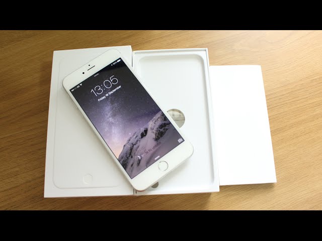 Apple iPhone 6 Plus - Desembalaje