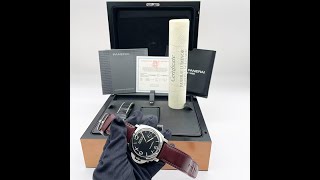 Pre-owned 2006 Panerai Marina Militare PAM 00217 Watch