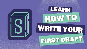 How to Write a First Draft in 30 Days