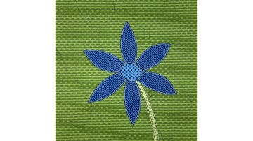 How to Assemble the Star Flower Block from the Wild Flowers Applique Quilt Pattern