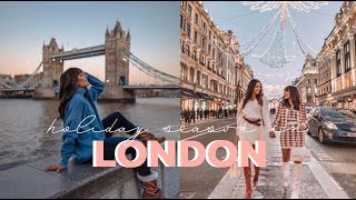 LONDON VLOG 🇬🇧 | Christmas Season, Friend&#39;s Birthday, Shopping, Fancy Tea Time &amp; More!