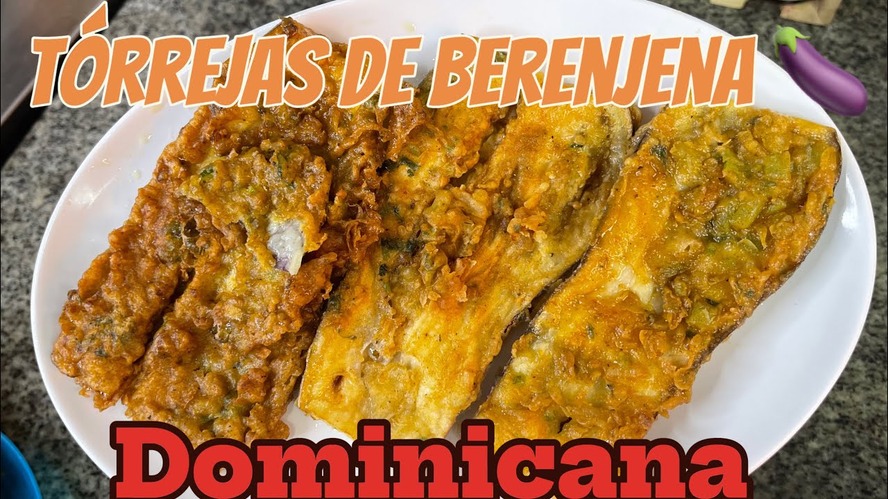 Доминиканские баклажанные лепёшки / Жареные баклажаны — Готовим с Мигелем